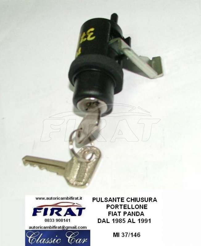 PULSANTE APERTURA PORTELLONE FIAT PANDA 85 - 91 (37/146)